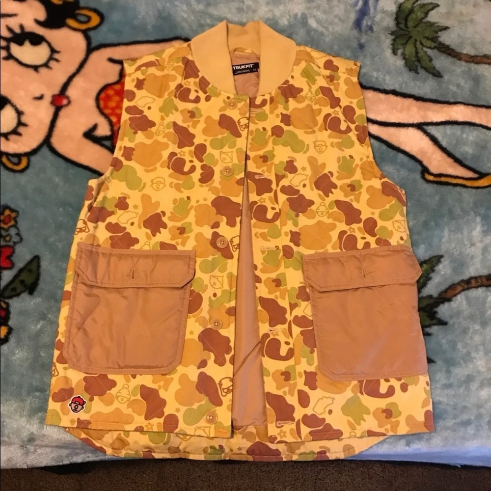 TRUKFIT Sand Camo Vest Size Medium